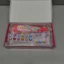 kidzkube Hair Gem Stamper Kit, Bling Hair Jewels for Girls Toys, Hair Styling Tool with Reusable Shining Diamonds, Birthday Gifts Toys for Girls Ages 3 4 5 6 8-12