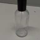 YIZHAO Clear Glass Spray Bottles 4oz, with Small Fine Mist Spray, Metal Cap, Refillable for Essential Oil,Travel,Cleaning,Perfume,Aromatherapy,Makeup 4 Pcs (Transparent, 100ml-4)