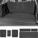 Cargo Mat Compatible with 2025-2026 Ford Expedition/Lincoln Navigator Cargo Liner Backrest Liner Seatback Protector for Expedition/Navigator Accessories(25-26 Expedition/Navigator)