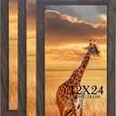 12x24 Picture frame Set of 3,Wooden frame 12x24 Wall Gallery Poster Photo frame walnut 12 by 24 Photos Posters frame -wedding best gift