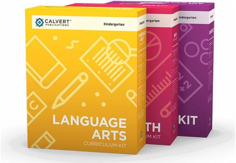 Calvert Kindergarten 2-Subject Complete Set with Starter Kit