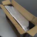 FURTIME Stainless Steel Litter Box with Lid, Large Metal Cat Litter Box for Big Cat, Large Cat Box High Sided with Non-Stick, Odor-Resistant, Anti-Urine Leakage, Easy Cleaning, Includes Scoop and Mat (Silver)