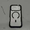 Diaclara Magnetic Designed for iPhone 17 Pro Max Case Full Body Bumper,[Compatible with MagSafe] Military Drop Proof Cover with Built-in Privacy Screen Protector,Black