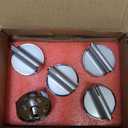 Upgraded Stove Knobs W10594481 Replacements for Whirlpool Gas Stove Range Knob, Stainless Steel Gas Stove Knobs Replace WPW10594481 AP6023301 Cooktop Knobs, 5 Pack Gas Range Knob