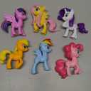 My Little Pony Friendship is Magic Toy Meet The Mane 6 Collection Set - 6 Pony Figures Including Twilight Sparkle, Kids Ages 3 and Up 