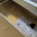 SaniteModar Stainless Steel Shower Niche Insert 24" x 12" Brushed Gold