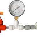 BlowTie Diaphragm Ball Lock Keg Beer Spunding Valve For Brewing Complete Kit for Home Brewing Beer Spunding Valve Corny keg Ferment CO2 Constant pressure valve