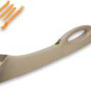 A Pillar Interior Trim Handle Left Driver Side Compatible with Ford F150 F-150 2004-2008 Lincoln Mark LT 2006-2008 A Pillar Grab Handle Assist Panel 4L3Z-1503599-AAC (Left Driver Side Beige)