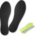 1 Pair Carbon Insole for Men Women - Rigid Shoe Insert Carbon Foot Plate for Hallux RigidusLimitus, Turf Toe, Morton's Toe (11.25 / 285mm - Men's 11 / Women's Size 12)