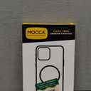 MOCCA Design for iPhone 15 Pro Case with Magnetic Invisible Stand [Full Camera Protection] [Compatible with Magsafe] Military Drop Shockproof Translucent Matte Phone Case Cover 6.1",Brown