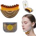 New Lymphatic Contour Face Brush,Dry Brush for Lymphatic Drainage,Soft Facial Brush for SculptingAnti-Puffiness, Detox & Lift, Improves Skin Glow,Cellulite for Neck, Jawline