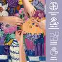 TAOZI&LIZHI Puzzles for Adults 1000 Pieces, Flower in Vase Jigsaw Puzzles for Challenging Family Home Decor Gifts DIY Puzzle Colorful Art - 20 x 27 Inches