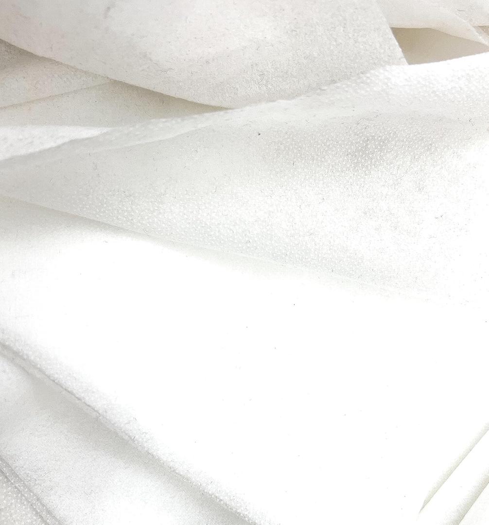White Non Woven Pellon INTERFACING Weight, 3 Yards x 36" Fusible -Light and Medium Weight (3 Yards x 36" Medium Weight)
