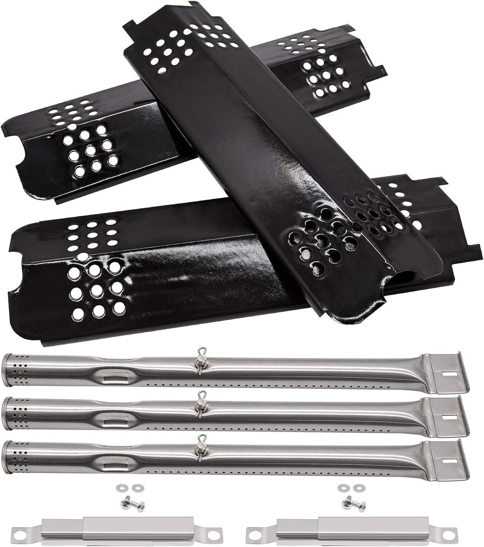 Grill Replacement Parts for Charbroil Gas2Coal 463340516 463370516 463370519 463278419 463336818 463278418 G421-0500-W1 G466-2500-W1 Burner G553-0002-W1A Heat Tent G432-0078-W1 Carry Over Tube