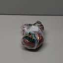 Short Copper Red Wavy Wigs for Women Auburn Curly Natural Synthetic Wig Ginger Middle Part Full Wig for Role Play,Halloween,Daily Use, (5.91 x 3.94 x 1.18 inches)