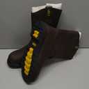 WOLF Work Boot | 100% Genuine Upper Leather | Oil, Abrasion Resistant | Electrical Hazards | Non-Slip Rubber Sole | Soft Toe | Dual Pullers | Construction | Industrial PPE (8.5)