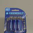 Powermax 12-Count Double AA Batteries, Ultra Long Lasting Alkaline Battery Blister Pack for Home and Office, 10-Year Shelf Life