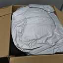 KEYOOG 6-Layer Full Car Cover is All-Weather Waterproof, Universal in All Seasons, Snow Prevention, Rainproof, Acid Rainproof, Sunscreen, Ultraviolet-Proof, Fit SUV 205"-216" Green Reflective Strip