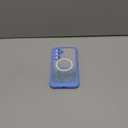 Hekodonk for Galaxy S25 FE Case Glitter,Compatible with MagSafe[Built-in Tempered Glass Screen Protector & Camera Lens Protection] Full Body Shockproof Protective Bling Phone Case,Blue