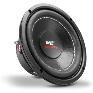 Pyle Car Vehicle Subwoofer Audio Speaker - 6.5 Non-Pressed Paper Cone, Black Plastic Basket, Dual Voice Coil 4 Ohm Impedance, 600 Watt Power, Foam Surround for Vehicle Stereo Sound System -PLPW6D