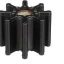 Quicksilver 59362T1 Water Pump Impeller for MerCruiser Engines with Engine Mounted Sea Water Pumps with a Plastic Housing