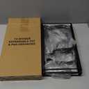 MUDEELA Expandable Pots and Pans Organizer Rack under Cabinet, Pots Lid Organizer Rack for Kitchen Cabinet Organizers and Storage with 12 Adjustable Dividers Cutting Board Holder & Anti-Scratch Strips