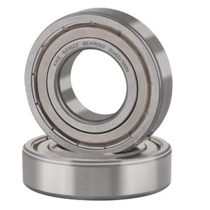 XiKe (2 Pack) 6206ZZ Double Sealed Deep Groove Ball Bearings, 30x62x16mm, Pre-Lubricated for High RPM, Chrome Steel P6, ABEC 3