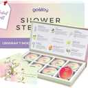 Shower Steamers Aromatherapy GOSSBY 6 Pack - Gifts for Women, Birthday Gifts for Her, Home Spa, Self Care, Relaxation, Natural Essential Oils - Mood Symphony Style