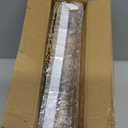 I00000 60 Pcs Gold Plastic Silverware - Heavy Duty Plastic Cutlery -Party Disposable Silverware SetDisposable Cutlery Set Includes 20 Forks, 20 Knives, 20 Spoons Perfect for Wedding (White)