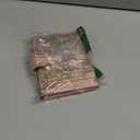 Small Wallet Women RFID Blocking Soft Leather Bifold Compact Card Holder Wallet for Women with Zipper Coin Pocket 4 ID Window (Light Pink)