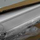 LazBlinds No Tools No Drill Cordless Cellular Shades, Top Down Bottom Up (TDBU) Honeycomb Shades for Home, Blackout Light Blocking Thermal Insulation Blinds for Windows, 29" W x 72" H, White