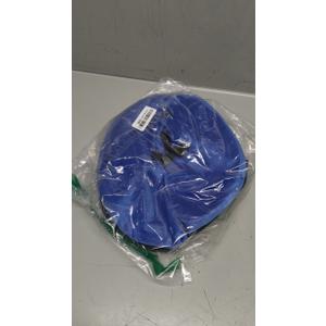 BENCMATE Protective Inflatable Collar for Dogs and Cats - Soft Pet Dog Cone Recovery Collar Does Not Block Vision E-Collar(Medium [Neck:7"-11"], Blue)