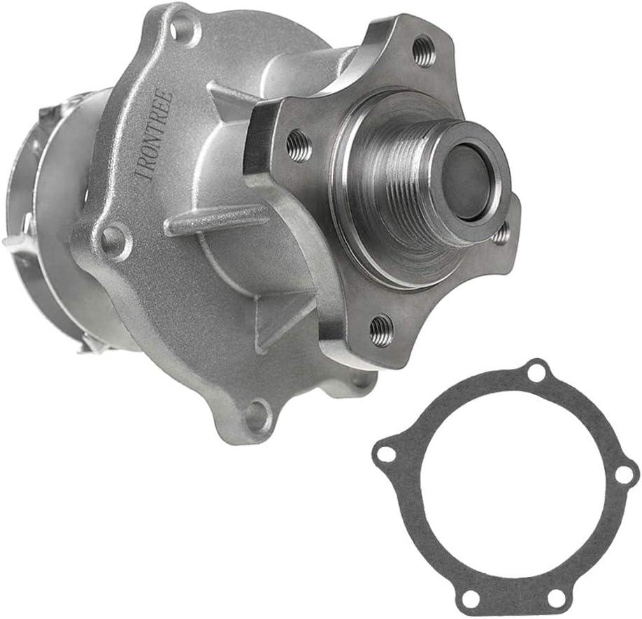 IRONTREE AW5097 Professional Water Pump Kit with Gasket for Chevrolet (Colorado Trailblazer), GMC (Canyon Envoy), Buick Rainier, Hummer H3, 2.8L 2.9L 3.5L 3.7L 4.2L Engine, OE Replacement
