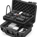 STARTRC PHOTO OSMO Pocket 4/3 Hard Case, Double-layer Waterproof Hard Case for DJI Pocket 3/4 Creator Combo Accessories, Multifunctional Large Capacity Storage Bag