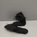 MSMAX Adult Dance Boots High Top Ballet Jazz Dancing Sneakers (6, Black)