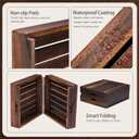Leinuosen Wooden Step Stool 3.5'' for Adults, Kids 35'' Extra Long Bed Step