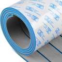 OCEANBROAD Boat Flooring EVA Foam Self-Adhesive 96''x45.6''/36''/28.8''/16.8'' Faux Teak Marine Boat Decking Sheet for Jon Boats Yacht Floor, 96''L x 36''W-24sqft