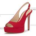 Jessica Simpson Women's Sibilla Slingback Platform Pump, Size 8.5