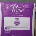 Poise Incontinence Pads for Women, 7 Drop, Long, 39 ct