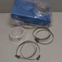 Periscope Dryer Vent,Dryer Vent Kit,Adjustable 0-5'' Dryer Vent Periscope for Dryers,with 3 Clamps & 1 Roll Aluminum Foil Tape,Dryer Telescoping Vent Kit,Space Save,Easy to Install