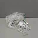 Retisee 6 Pcs Winter Snowflake Window Lights Decorations Battery Operated Winter Snowflake Window Decorations LED Sucker String Lamp Hanging Lighted for Xmas Fireplace Indoor Decor (White,Blue)