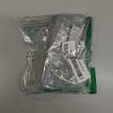 4 Pack Finger Pulls for Cabinets Finger Handles Drawer Edge Tab Pull, Modern Dresser Long Concealed Handles Kitchen Cabinet Hardware (4.72"(120mm),Green)