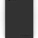 Seagate Game Drive for Xbox 2 TB External Hard Drive Portable HDD - USB 3.2 Gen 1, Black with built-in green LED bar, Xbox Certified, 3 year Rescue Services (STKX2000400)