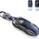 for Benz Key Fob Cover,Fit A B C E G S R Class SL SLC CLS CLA GLB GLC GLE GLS AMG CLK ML SLK Key Case Shell (Classic Blackfor Benz-A)