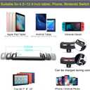 SAMHOUSING Tablet Stand for Bed,360 Degree Rotating Bed Tablet Mount Holder Stand with Aluminum Arm for iPad,iPhoneXS,N-Switch, Amazon Kindle Fire,or Other 4.7~12.9 inch-Screen Devices