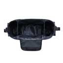 Tiny Twinkle Universal Stroller Organizer with Adjustable Strap - Waterproof Stroller Caddy Fits Baby Jogger, Nuna, Graco, Donna and Bugaboo Strollers（Black）