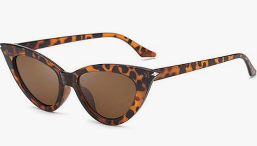 Retro Triangle Sunglasses Narrow Cat Eye Sunglasses for Women Clout Goggles Plastic Frame