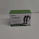 SLOTHMORE Leg Massager for Circulation and Pain Relief, Air Compression Foot Massager with 3 Heat Levels 4 Modes, 4-in-1 Foot Calf Knee & Thigh, Knee Heating Therapy, Gift for Mom Dad