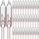 Mudder 200 Count 2.5V Christmas 50/100/150/200 Count Mini Incandescent Wire String Lights Replacement Bulbs Indoor/Outdoor Christmas Lights Decorations for Home Xmas Tree(Warm White)