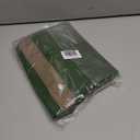 16 Inch Canvas Tool Bag, Small Tool Bag for Men, Large Capacity Wide Mouth Tool Organizer Tote Bag for Storage Hand Tools Wrenches (Green, 16 Inch)